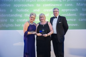 Mary Tasker, manager of The Hawthorns in Evesham and winner of the Best Dementia Continence Care Award at the National Dementia Care Awards