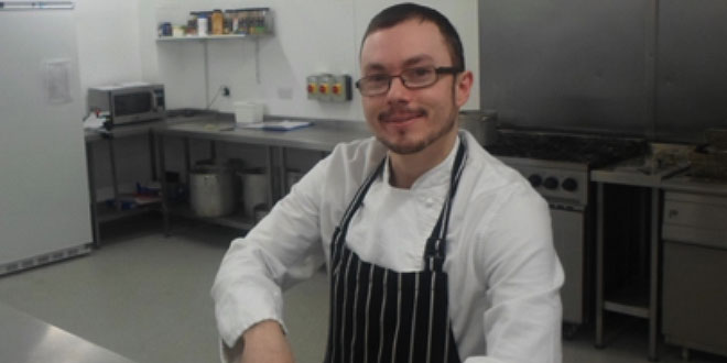 Dan Bree Head Chef at Hartwood House in Lyndhurst