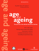 Age and ageing cover
