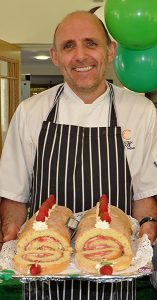 David Jaques, nominated for Care Chef of the Year at the National Care Awards