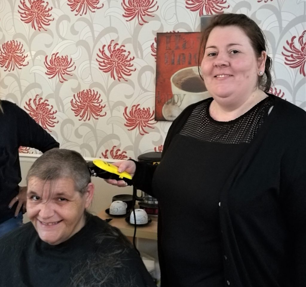 2 Ruth Atkinson head shave