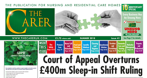 The Carer Issue 41 July 2018 1