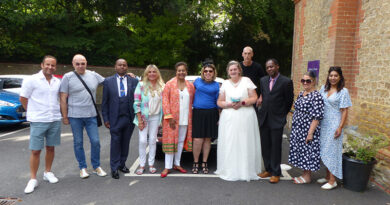 Former Neighbours Tie the Knot After Reconnecting at a Surrey Care Home