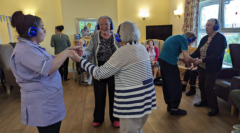 Everyone’s Invited to Leeds Care Home Disco Party – Including Those in Their Beds!