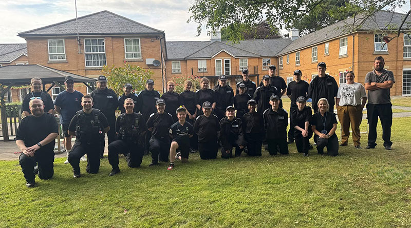 Mansfield Care Home Partners With Mansfield Police Cadets To Transform Sensory Garden