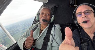 Fordham Care Home Resident Takes to the Sky and Fulfills Lifelong Dream