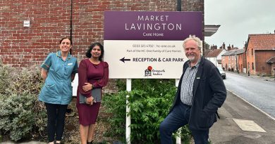 Market Lavington Care Home Welcomes Melksham and Devizes MP Dr Brian Mathew