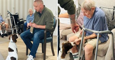 Police Pup-in-Training Brings Joy to Residents at Launton Grange Care Home