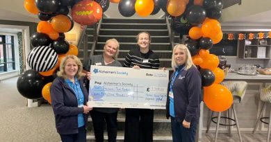 Potter House Care Home Staff Raise over £2,000 for Alzheimer’s Society
