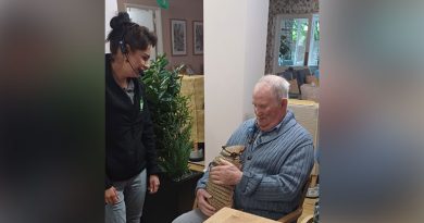 Armadillo And Friends Bring Wild Wonders To Ebbw Vale Care Home