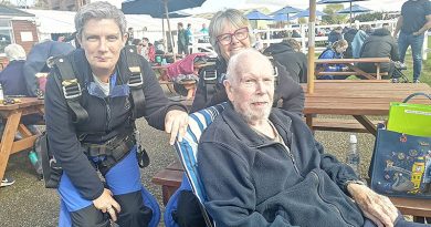 Care Home Skydivers Take The Leap To Raise £2,000 For Church Restoration