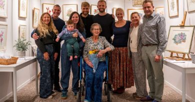 Botanical Beauty – Cardiff Care Home Raises Over £3000 Through Art Exhibition