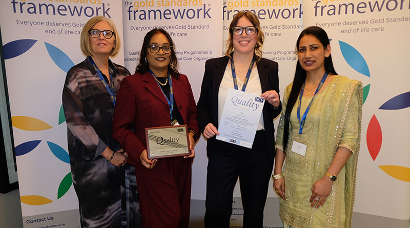 Scottish Care Home Receives National Recognition For End-Of-Life Care