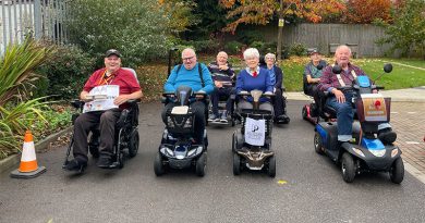 Meals On Wheel-Chairs: Residents Race In A Bid To Raise Awareness Of Vital Service