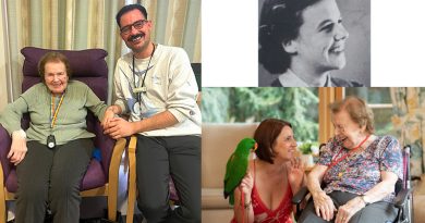 105-Year-Old Woman Celebrates Milestone Birthday At South Croydon Care