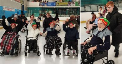 A Wish Come True: Billingham Care Home Resident Skates Again After Decades
