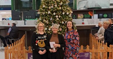 Ashworth Grange Care Home Sponsors Festive Bauble for MY Hospitals Charity Christmas Campaign