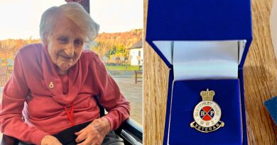 World War 2 Veteran Honoured On Her 102nd Birthday