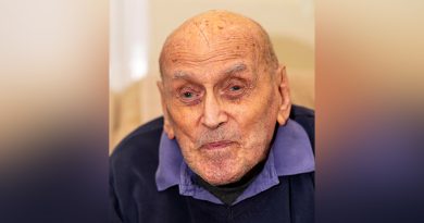 107-year-old War Veteran Arthur Gillett Celebrates Birthday at Pytchley Court Care Home