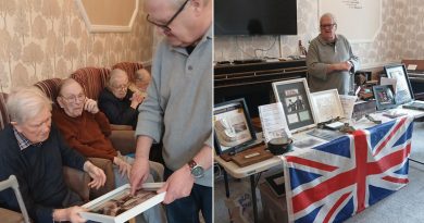 From Buckingham Palace To Stanstead Care Home – Veteran Residents Enjoy Special Military Showcase
