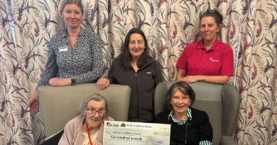 Andover Care Home Raises £600 For Wiltshire Wildlife Hospital