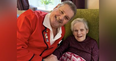 Lowestoft Care Home Celebrates 90 Years of Sir Billy Butlin’s Holidays with Visit From Ex-Red Coat