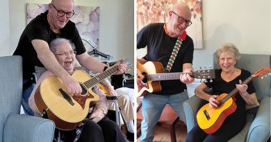 Porthcawl Care Home Residents Strike a Happy Chord