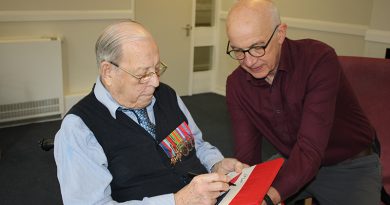103-Year-Old Burma Star Veteran Honoured in Special Ceremony at Lime Court