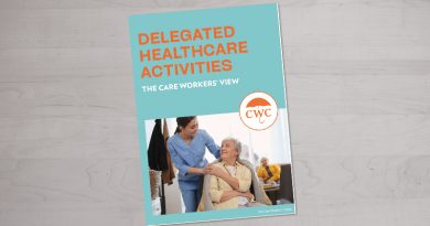 The Care Workers’ Charity Publishes Landmark Report on Delegated Healthcare Activities