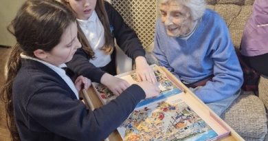 Fun and Games as Care Home Residents Welcome Local Pupils