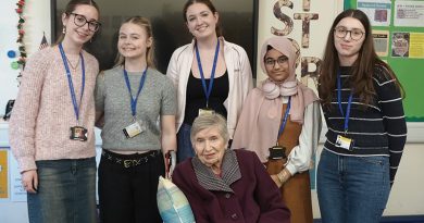 Back to the Classroom: Centenarian Revisits School She Left at Start of WWII