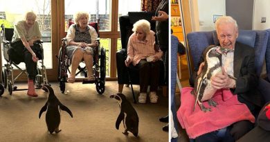 South Croydon Care Home Residents Welcome Visitors from the South Pole
