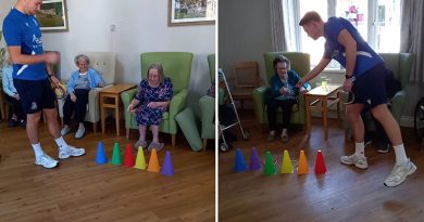 Residents at Silvanna Court Kick Off New Sporting Programme with Southend Football Club Community Team