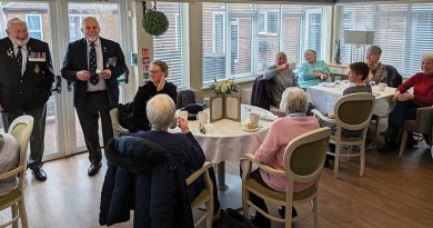 Local Care Home Welcomes the RBL and Community for Veteran’s Event