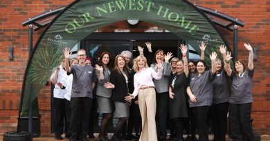 Derby Care Home Hosts Successful Open Event with TV’s Anthea Turner