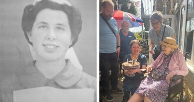 Banbury Red Cross Veteran Marks 101st Birthday