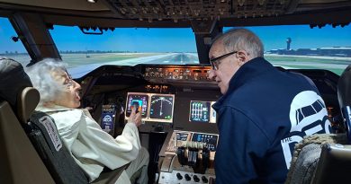Altrincham Resident Flies Over Switzerland And Sydney Harbour as Part of Seize The Day Experience as Dream of Being Pilot is Achieved