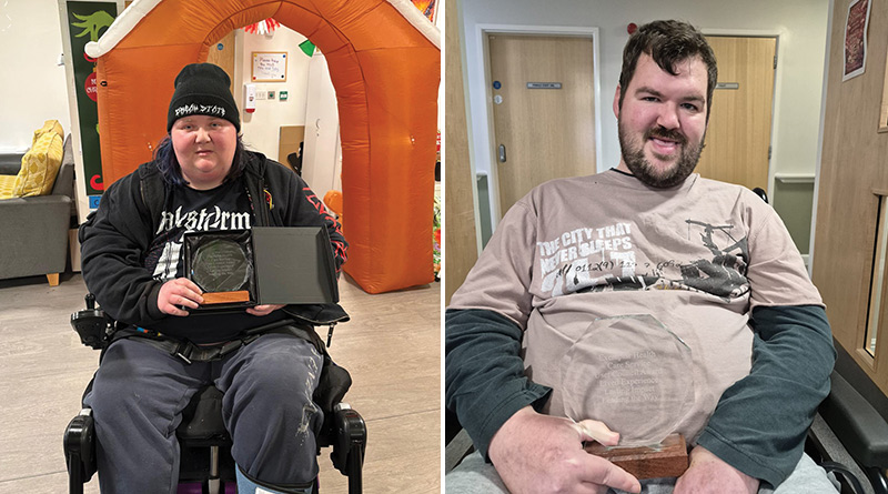 Regional Service User Ambassadors at Exemplar Health Care Recognised with Leadership Award