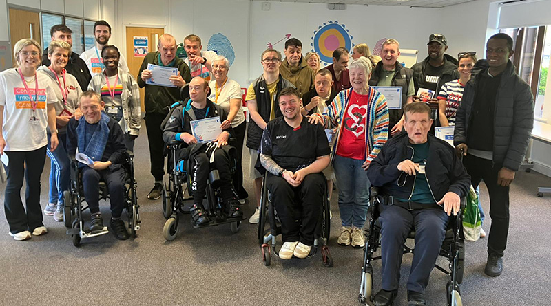 Paralympic Medallist Brings Joy of Table Tennis to Social Care
