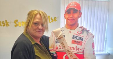 Lewis Hamilton Helps Care Home Team Bid Fond Farewell To Manager Of 30 Years