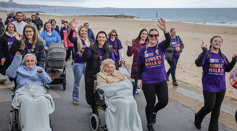 Poole Care Home Residents And Team Go The Distance For Forest Holme’s Sunset Walk