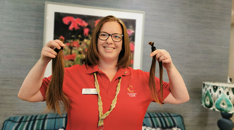 Care Home Residents’ Help is a Cut Above for ‘Wonderful’ Laura