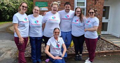 Macclesfield Care Home Team Take On 31-Mile Challenge for Dementia UK