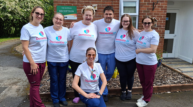 Macclesfield Care Home Team Take On 31-Mile Challenge for Dementia UK