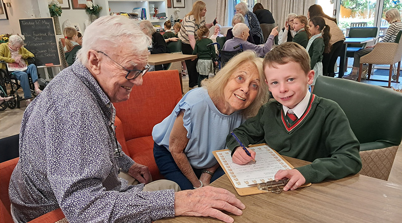 What Connects Year 1 and a 90-Year-Old? A Newmarket Care Home Finds Out