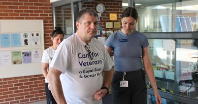RAF Veteran Ed Trains for Worthing 10K Finish After Life-Changing Rehabilitation