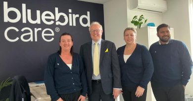 MP for Wokingham, Clive Jones, Visits Bluebird Care to Discuss Social Care Challenges
