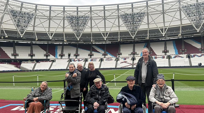 Rosedale Court Residents Enjoy Exclusive Private Tour of West Ham United Stadium