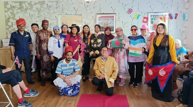 Frank Foster House Celebrates World Cultural Day