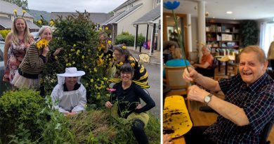 World Bee Day Creates a Buzz at Monmouth Care Home